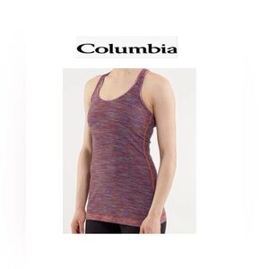 Columbia Women's Orange/Brown  Tank Top S